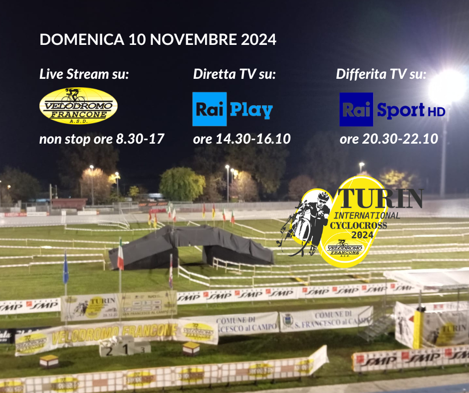 È tutto pronto per la Turin International Cyclocross