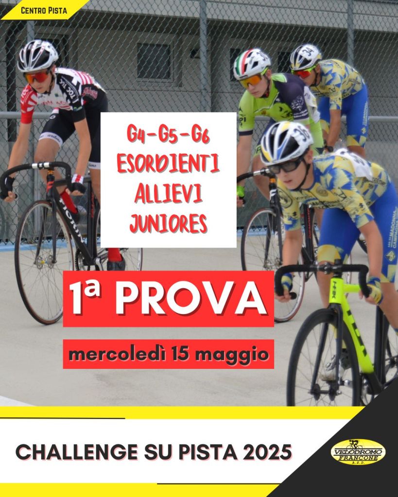 Challenge su Pista 2025, prima prova
